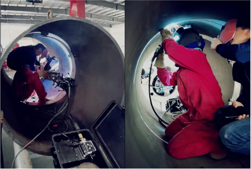 焊水管的自动焊机