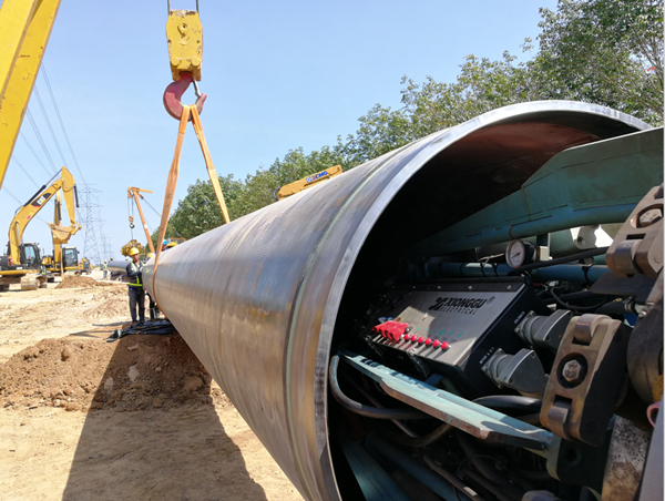 泰国长输管道自动焊机