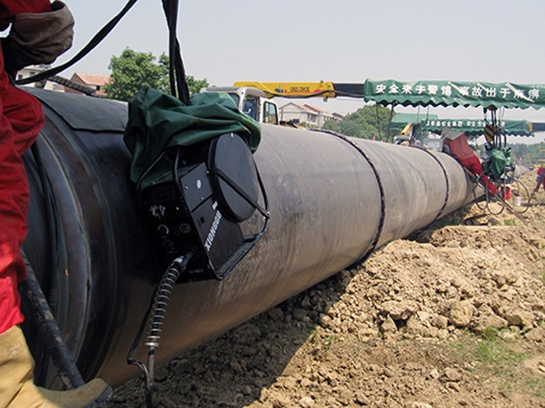 西气东输管道使用熊谷全自动焊接设备